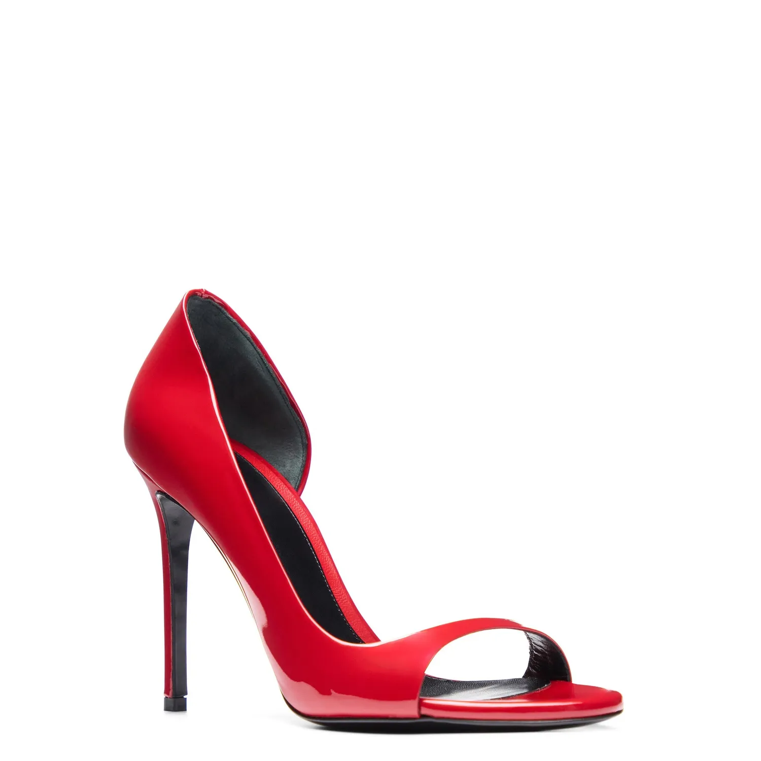 Maison Ernest Plaisir 100 escarpins rouge cuir vernis