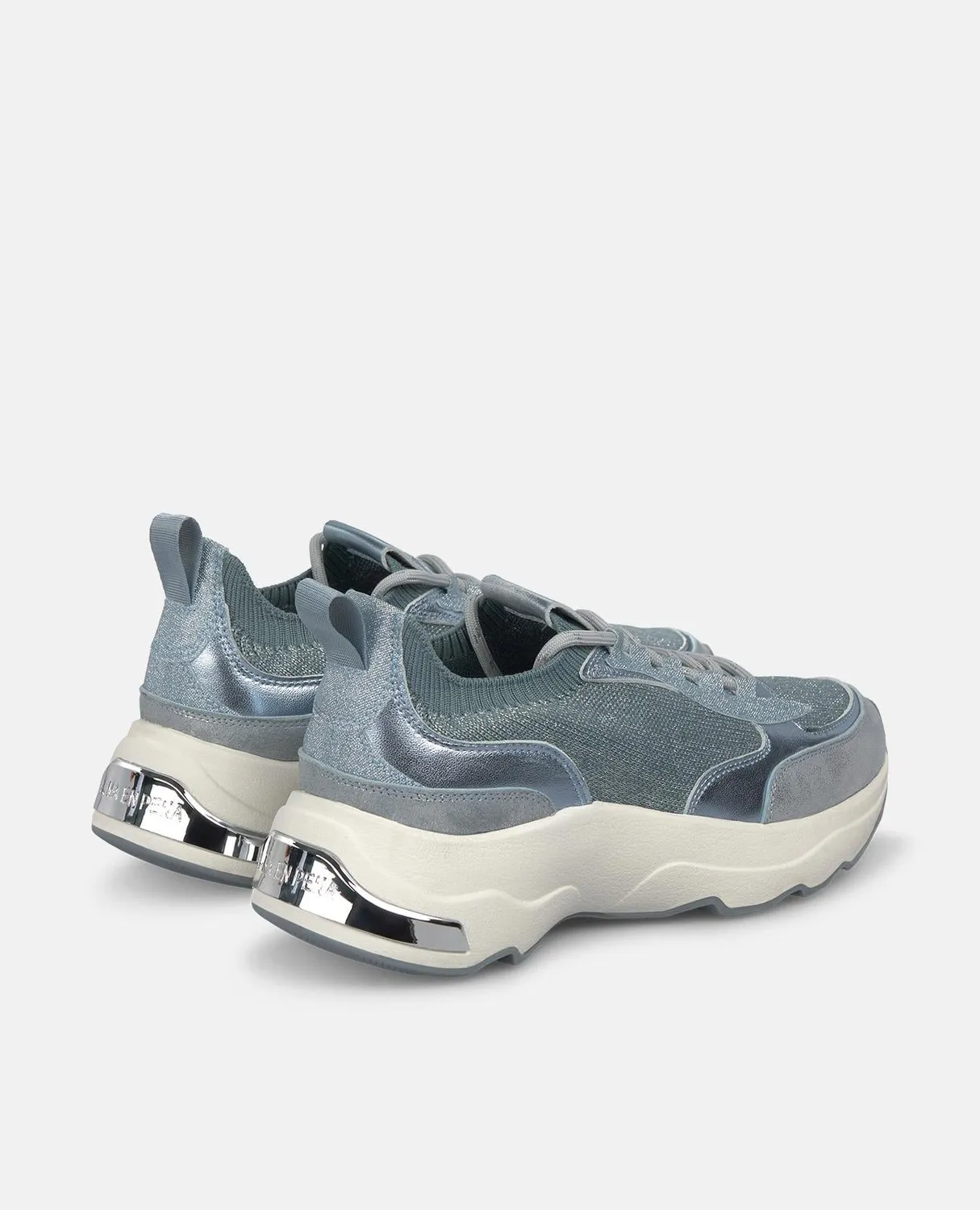 ALMA EN PENA V2652600 sneakers plateforme bleu 4,5 cm