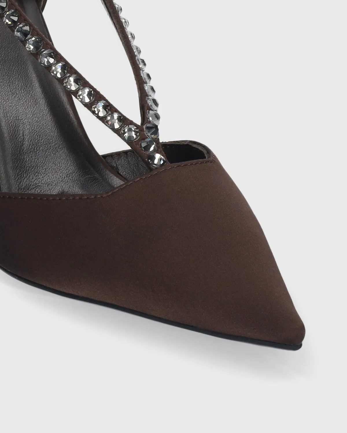 Lola Cruz Mirabella 65 escarpins chocolat