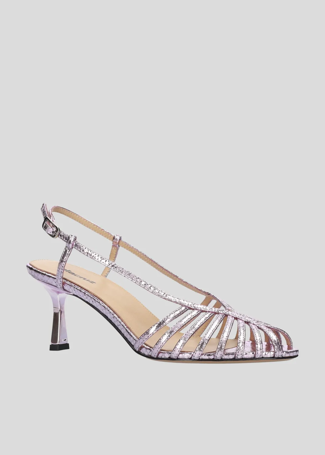 Lola Cruz Agata 65 sandales à talon malva
