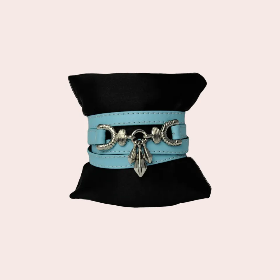 Karine Arabian IBIZA bracelet cuir tressé