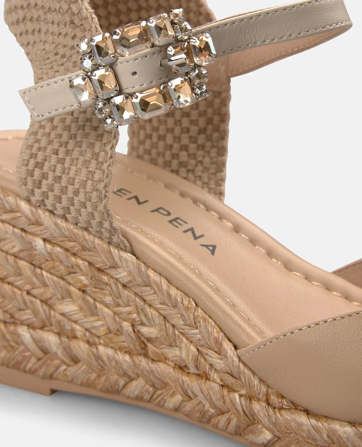Alma en Pena V265694 espadrilles sable 6,5 cm