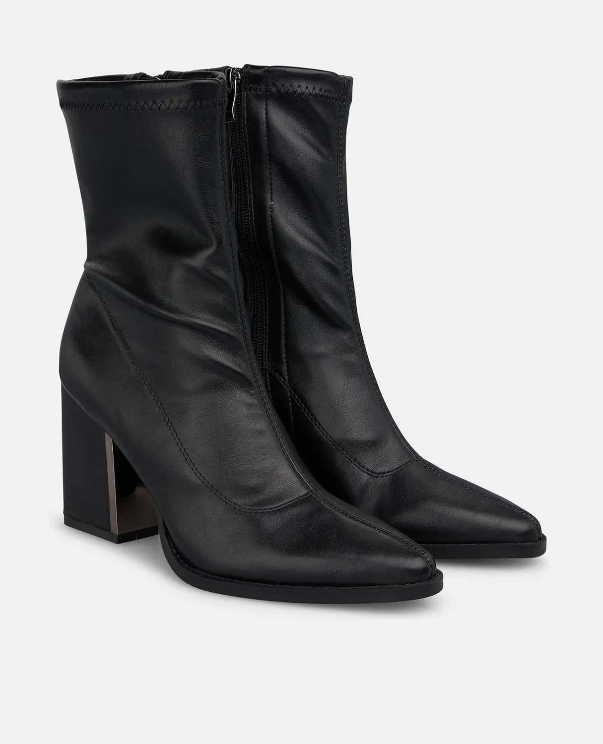 Alma en Pena I2652148C bottines noires talon 8 cm zip