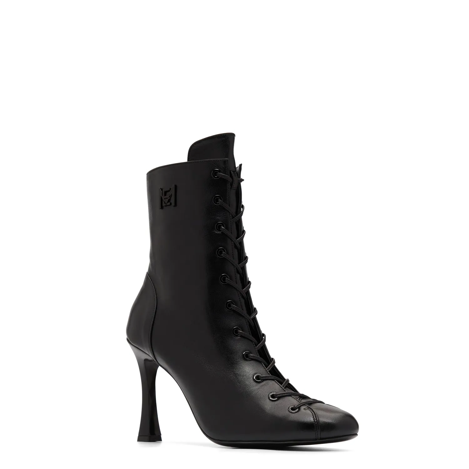 Maison Ernest Bandit 95 bottines noir cuir mat