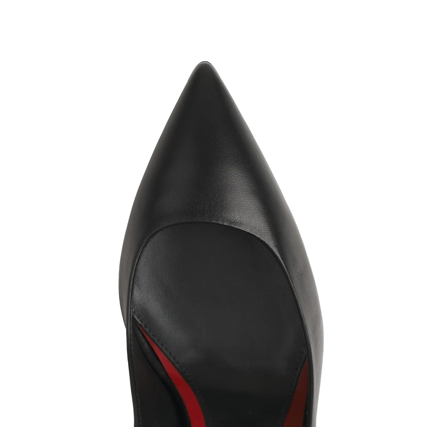 Maison Ernest Voltige 85 escarpin noir cuir mat
