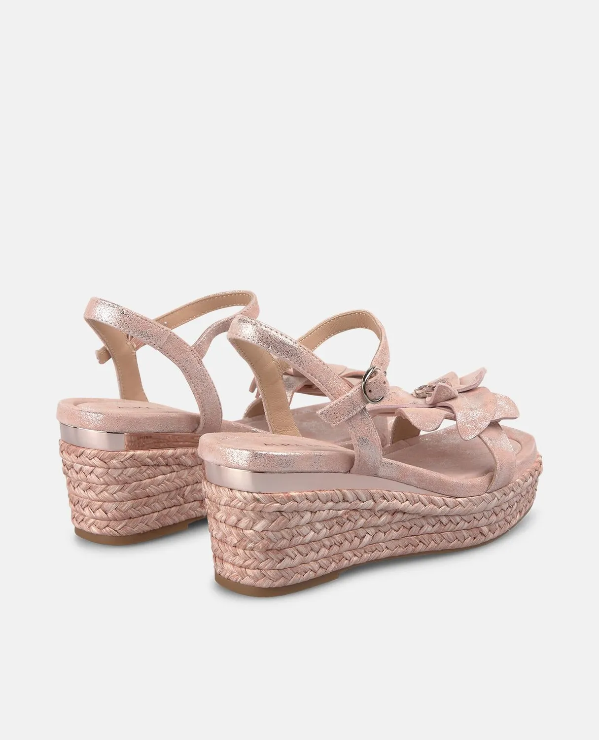 Alma en Pena V266508 sandales rose compensé 7,5 cm