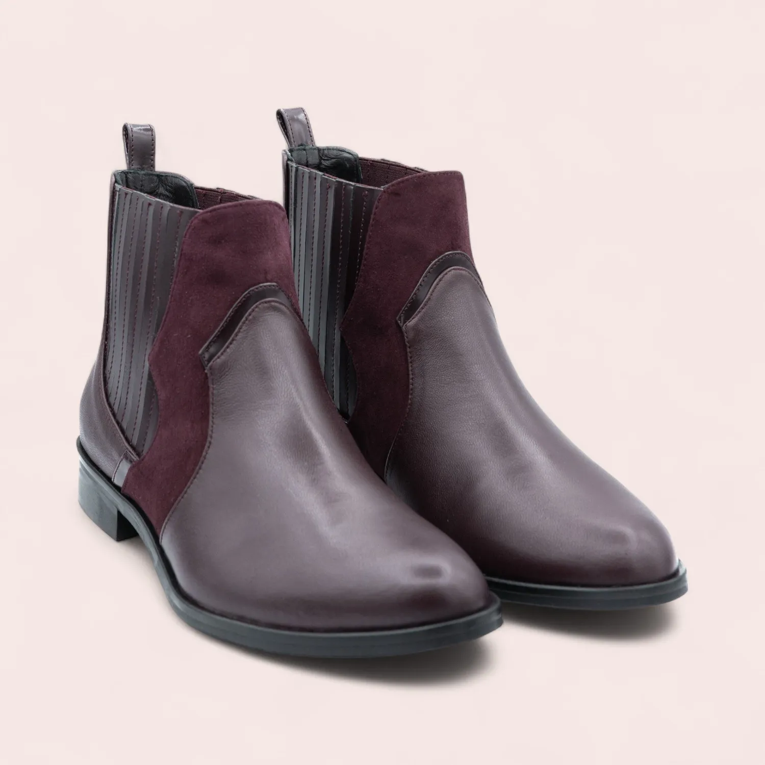 Karine Arabian Zegna boots chelsea cuir élastique 30 mm