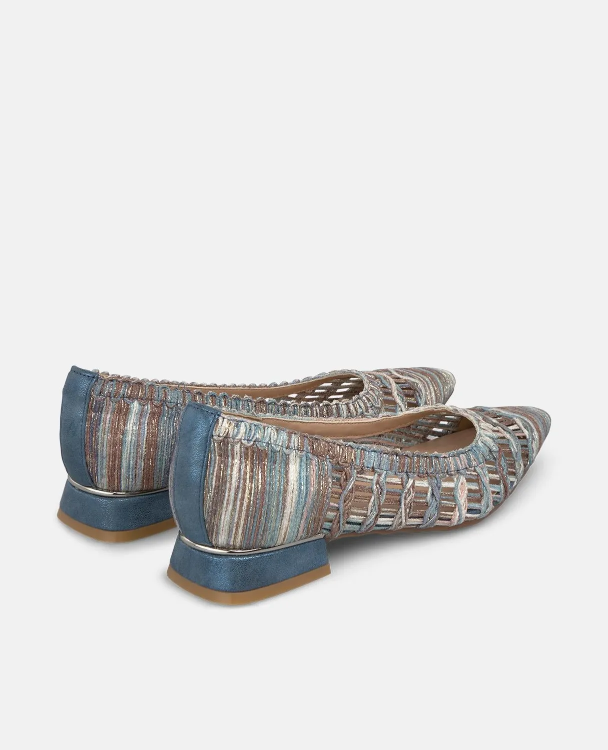 Alma en Pena V2650054 ballerines bleu océan 2,5 cm