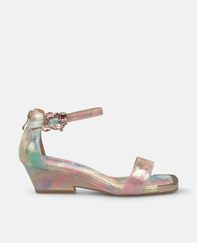 Alma En Pena V260780 sandale cuir rose talon 6 cm