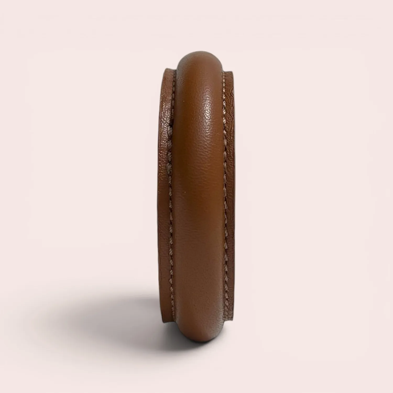 Karine Arabian Jonc bracelet cuir cognac