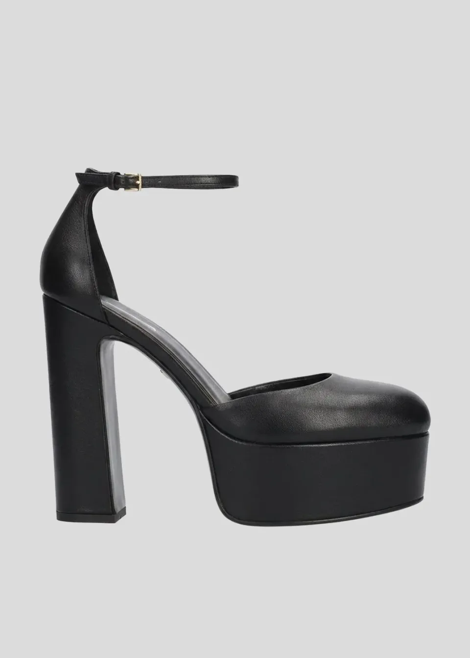 Lola Cruz Mencia Platforms 130 escarpins noirs plateforme
