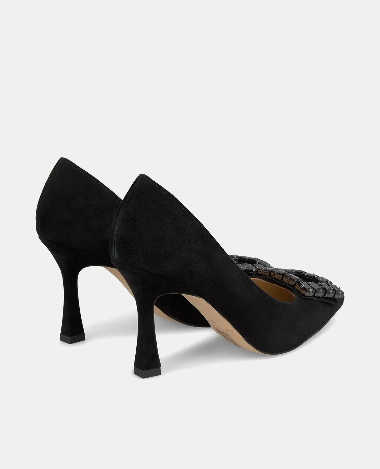 Alma en Pena I240341 escarpins noir cuir talon 9,5 cm