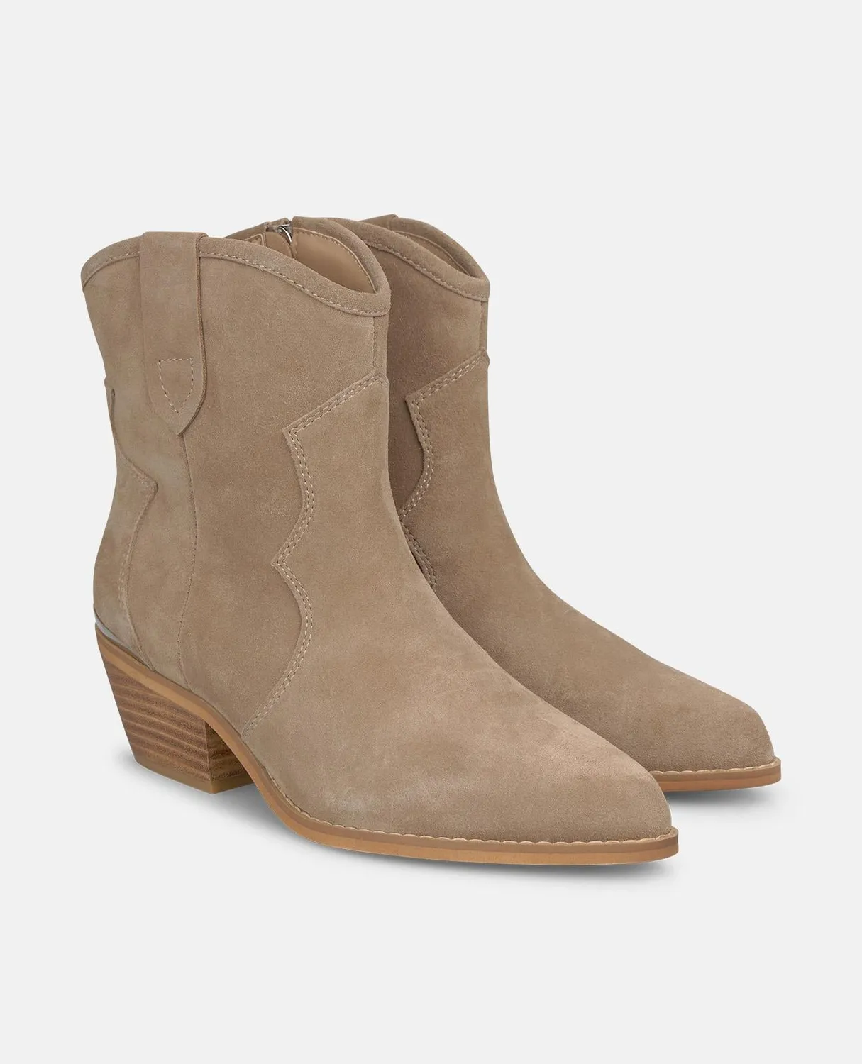 Alma en Pena I2652701C bottines cuir vison talon
