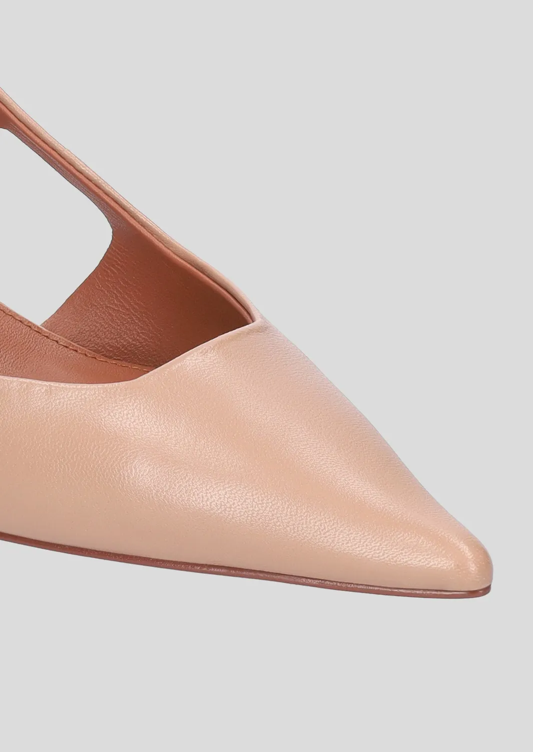 Lola Cruz Rhina 55 escarpins nude talon 5,5 cm