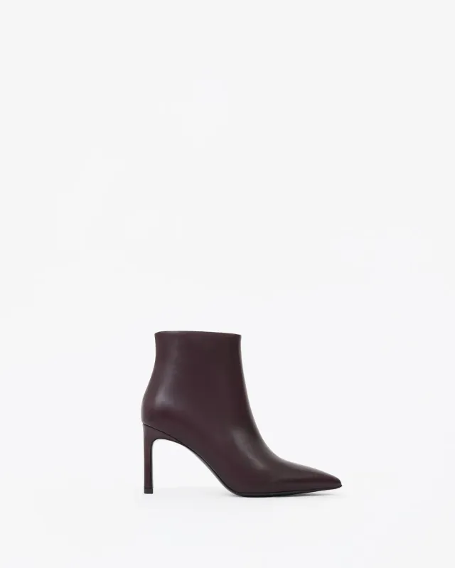 Mi/Mai Noura Burgundy Calf bottines bordeaux cuir