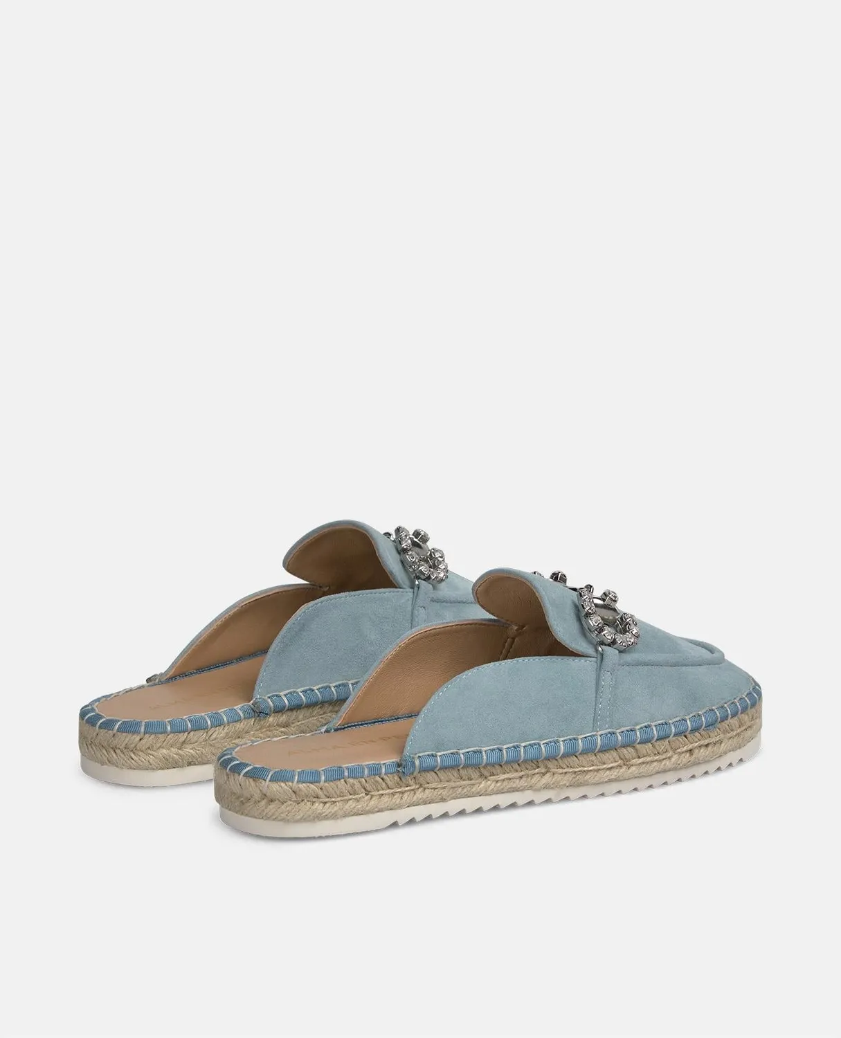 Alma en Pena V250272 mules plates bleu jeans