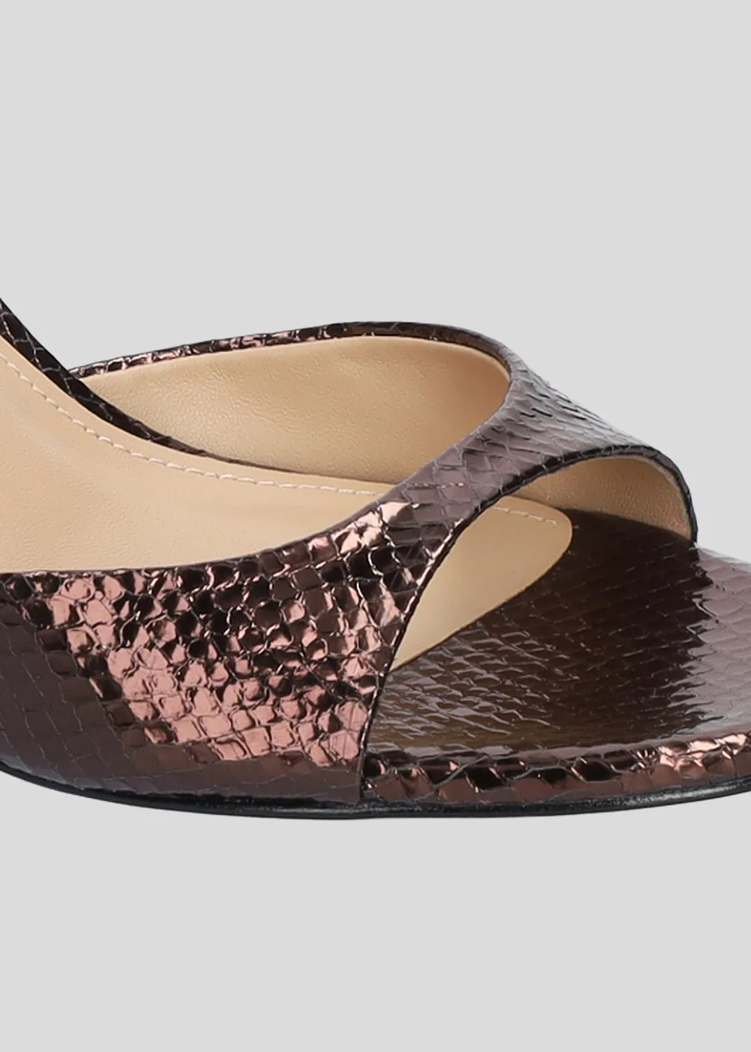 Lola Cruz Kumala 65 sandales marron talon 6,5 cm