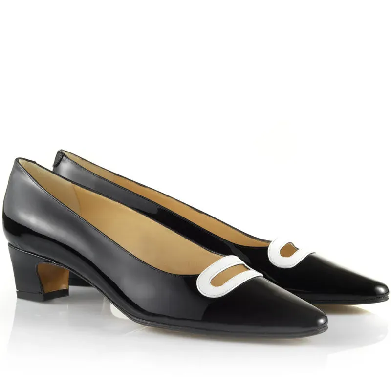 Bégum Paris Vénus escarpin verni talon 4 cm