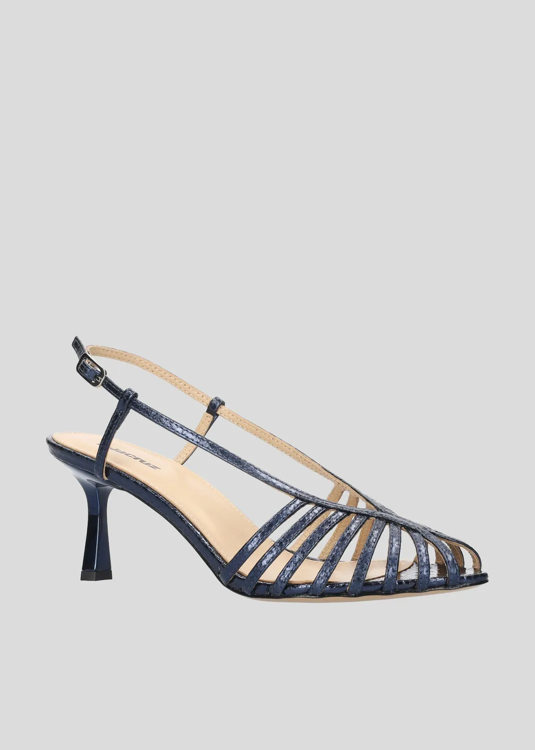 Lola Cruz Agata 65 sandales bleu marine
