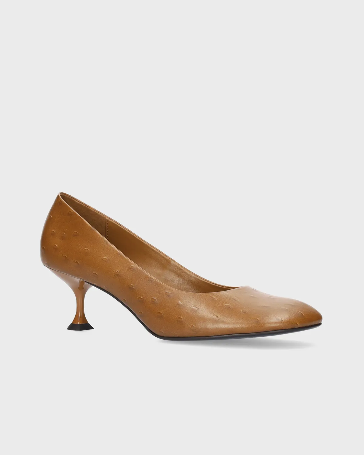 Lola Cruz Nami 55 escarpins caramel talon 5,5 cm
