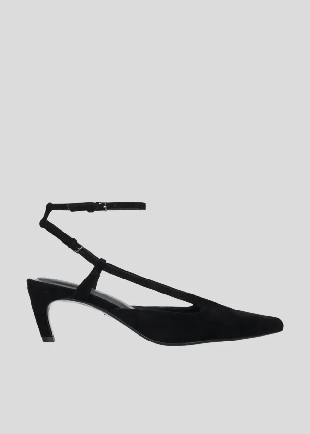 Lola Cruz Letizia Pumps 55 escarpins noirs talon 5,5 cm
