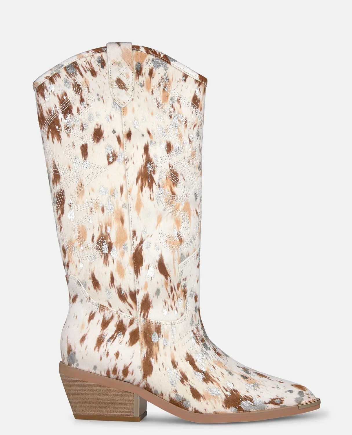 Alma en Pena V260254 bottes cowboy beige talon 5 cm