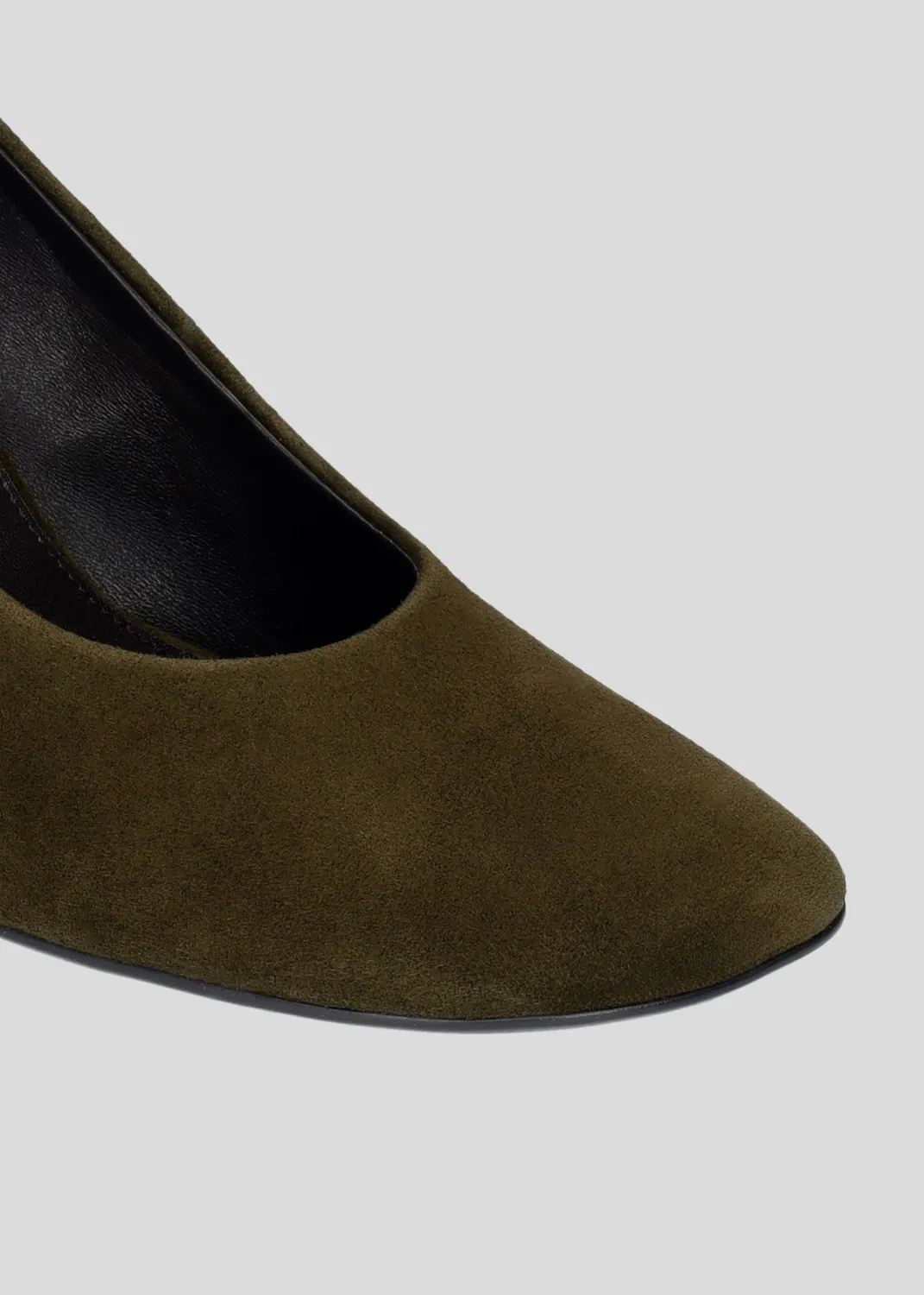 Lola Cruz Belinda 85 escarpins kaki militaire