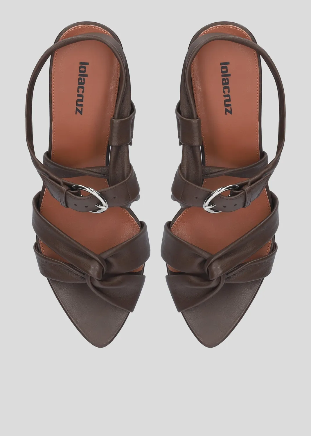 Lola Cruz Arabella 65 sandales marron