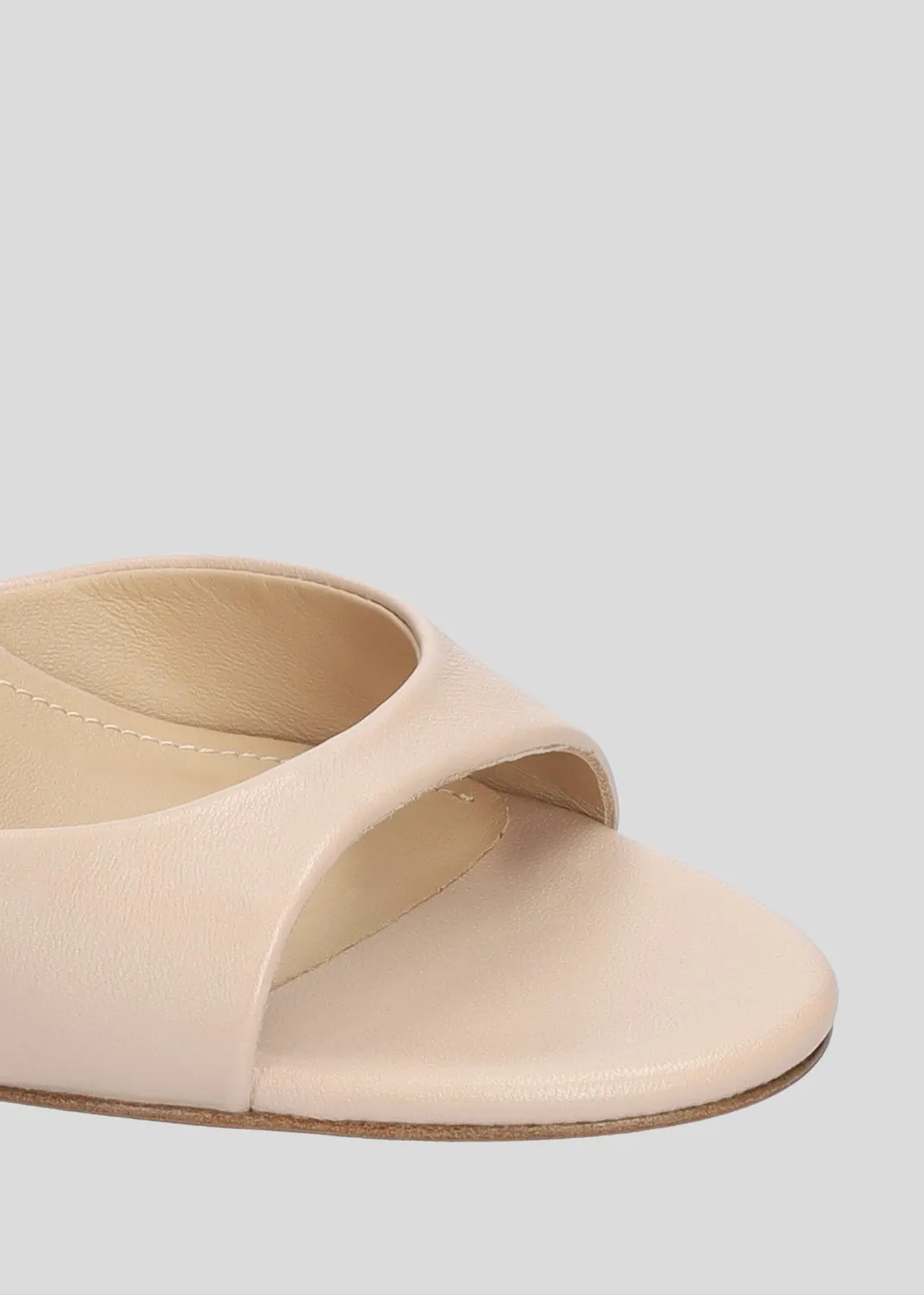 Lola Cruz Kumala 65 sandales à talons nude talon 6,5 cm