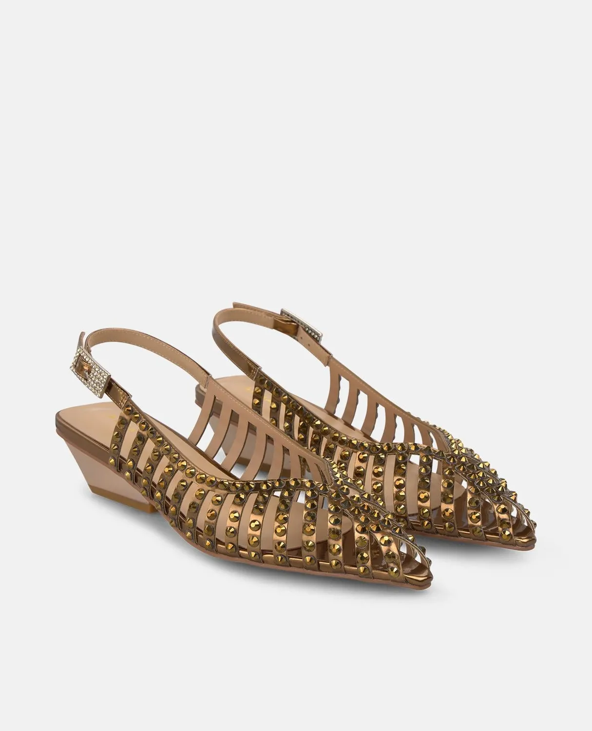 Alma en Pena V260754 escarpins bronze talon 5 cm