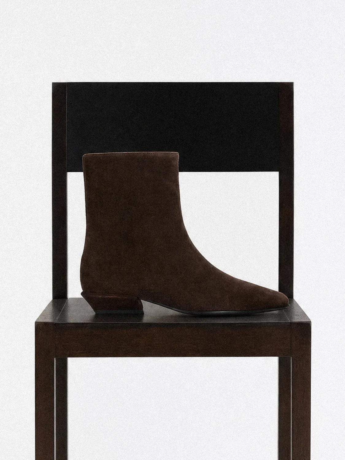 Mi/Mai Tamy Chocolate Suede bottines daim