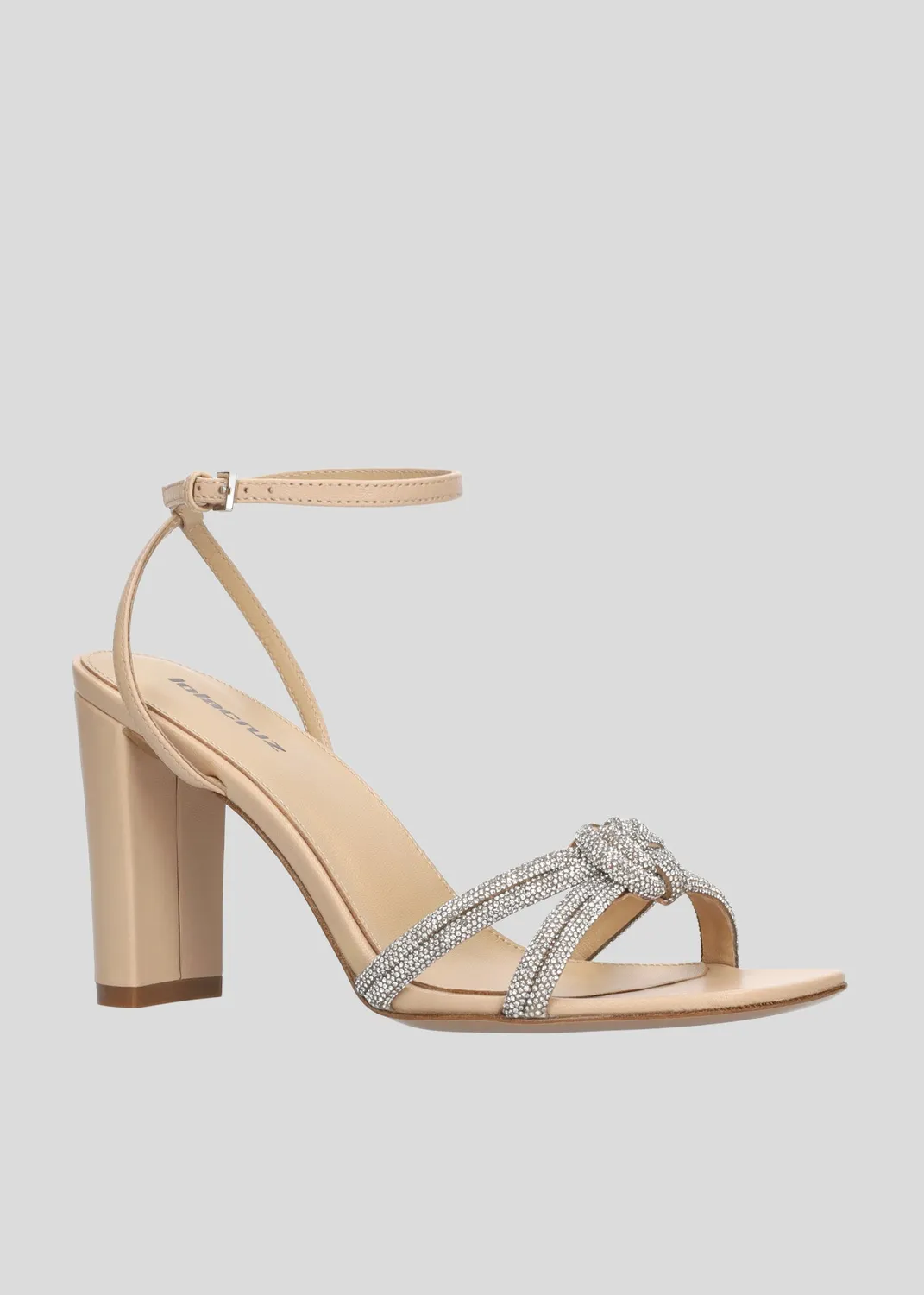 Lola Cruz Alice 85 sandales talon beige