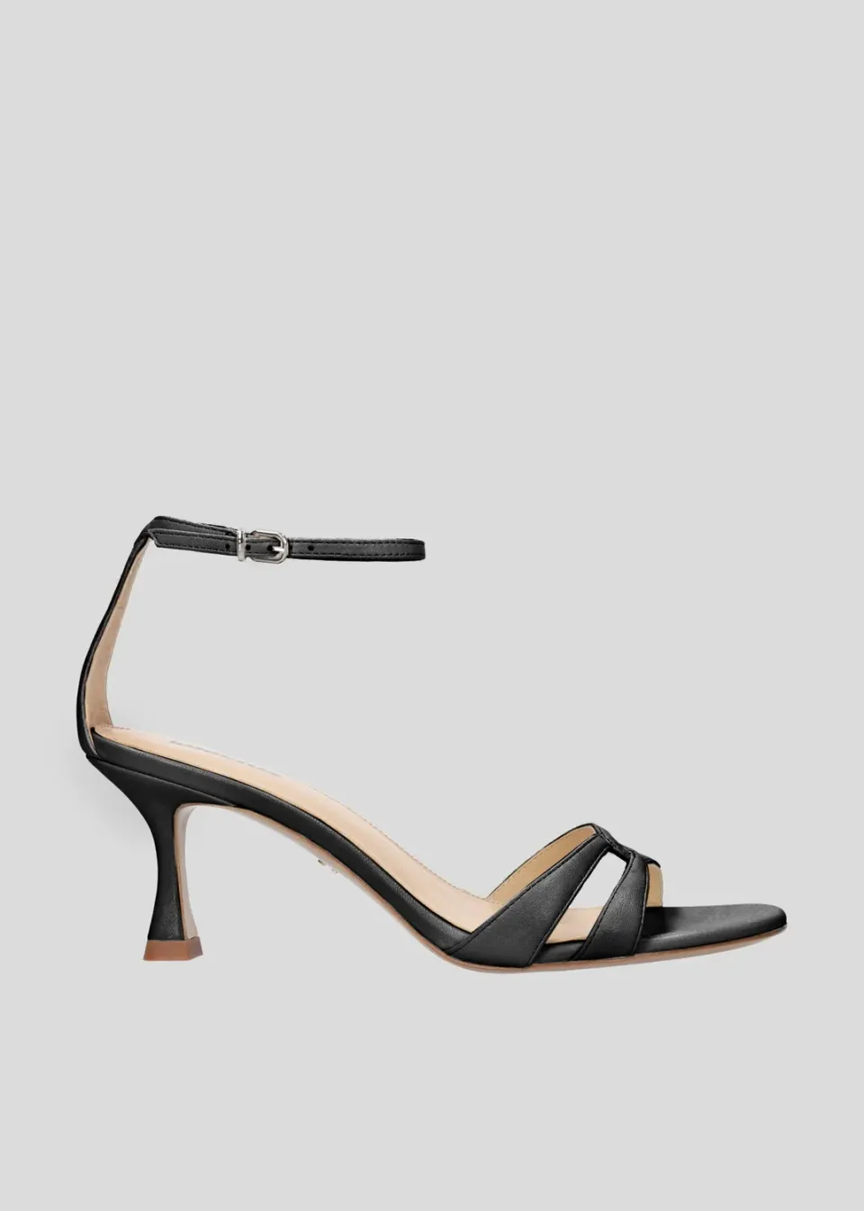 Lola Cruz Eleanor 65 sandales à talons noir talon 6,5 cm