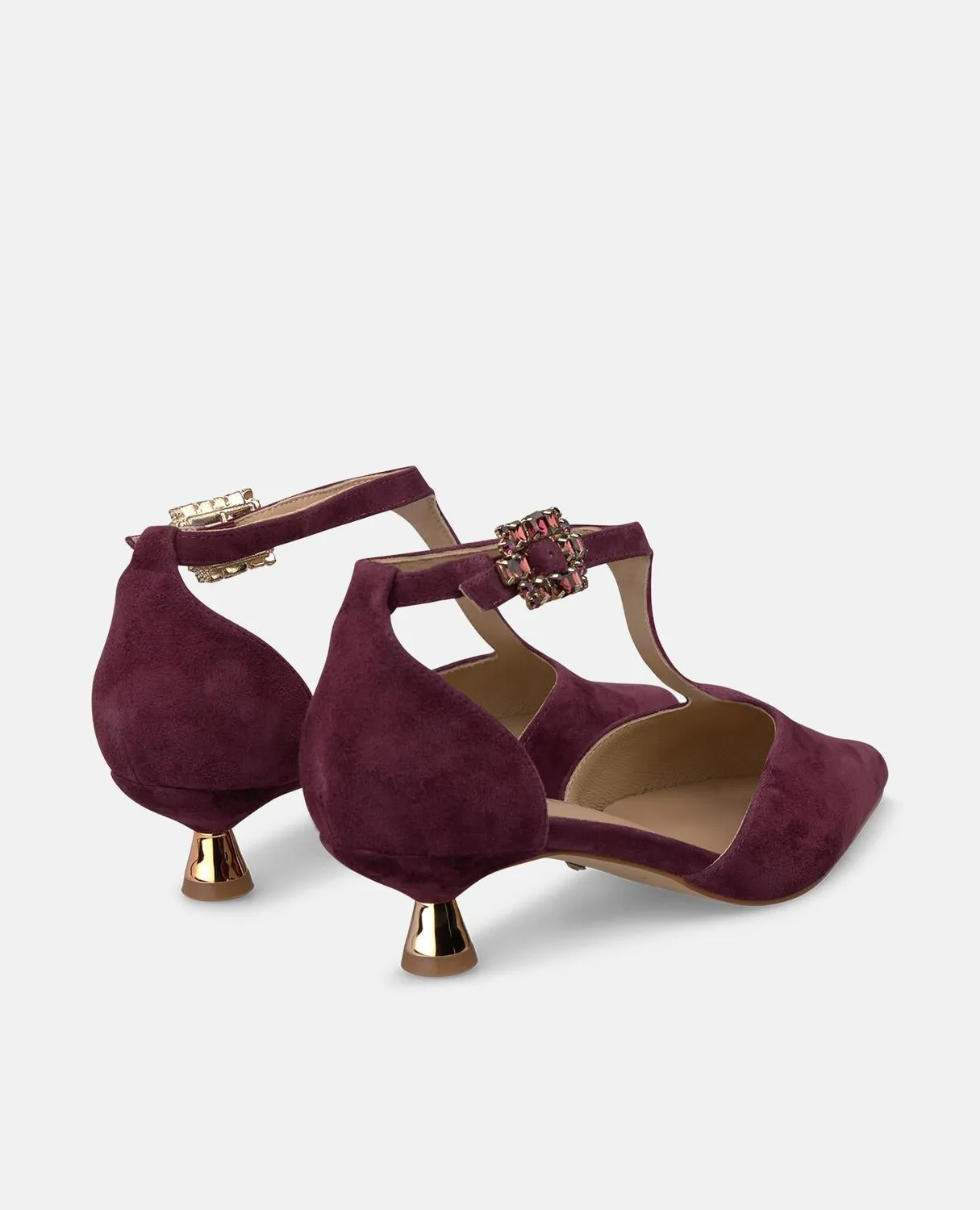 Alma en Pena I260202 escarpins bordeaux talon 4 cm