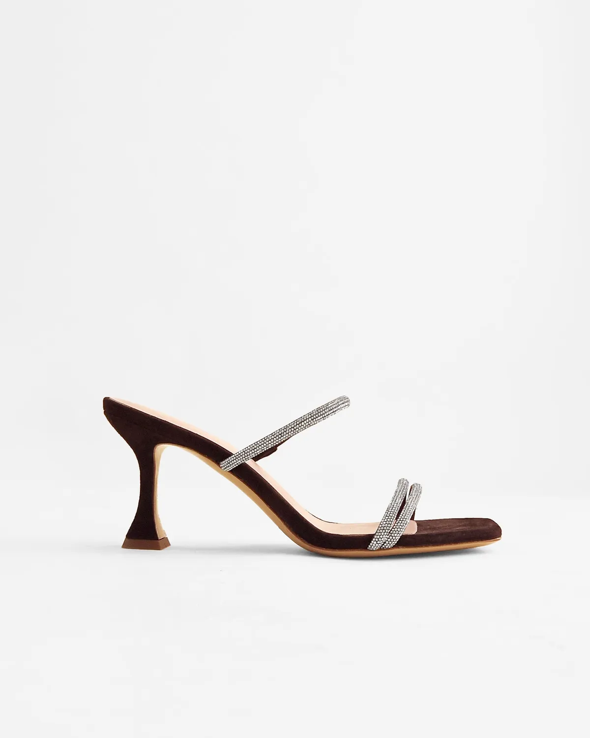 Mi/Mai Tokyo Chocolate by Diane Perreau sandales strass chocolat