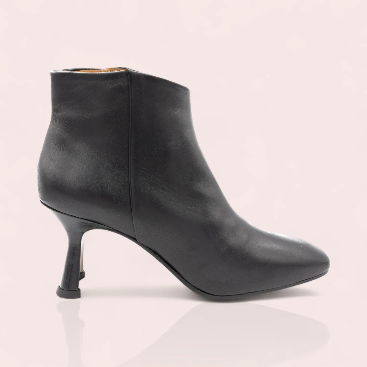 Karine Arabian Borough bottines bleu canard 38 talon 70mm