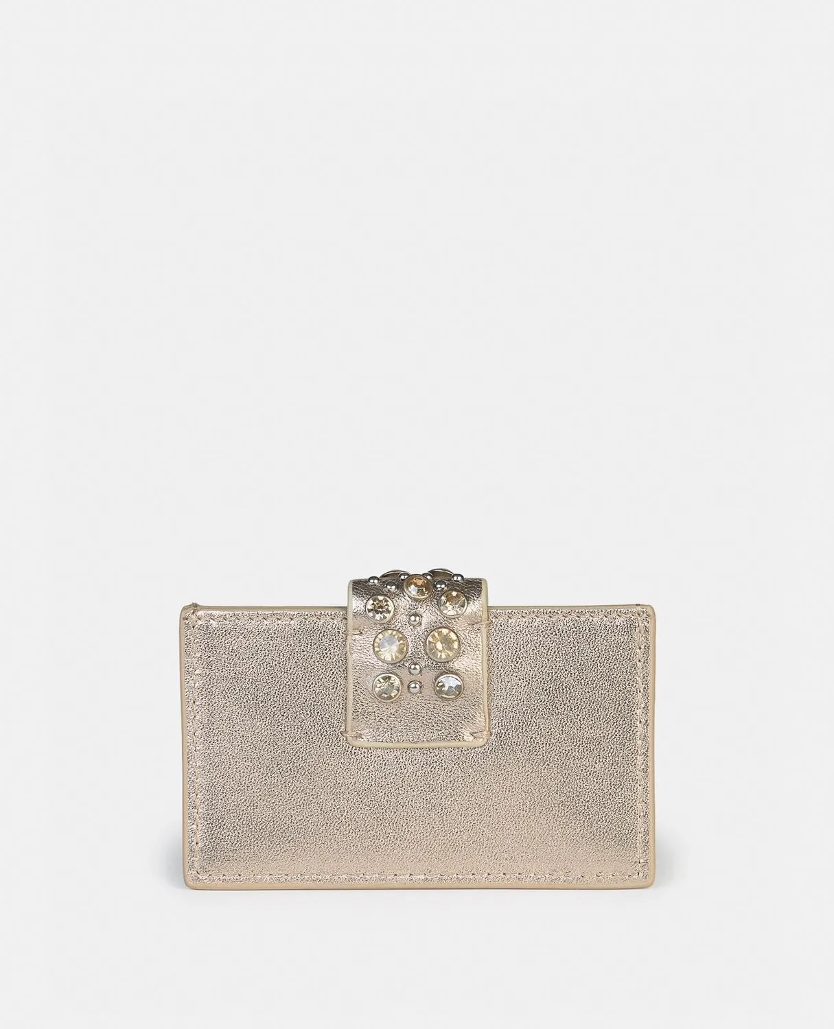 Alma en Pena I25CA304 portefeuille bronze cuir clouté