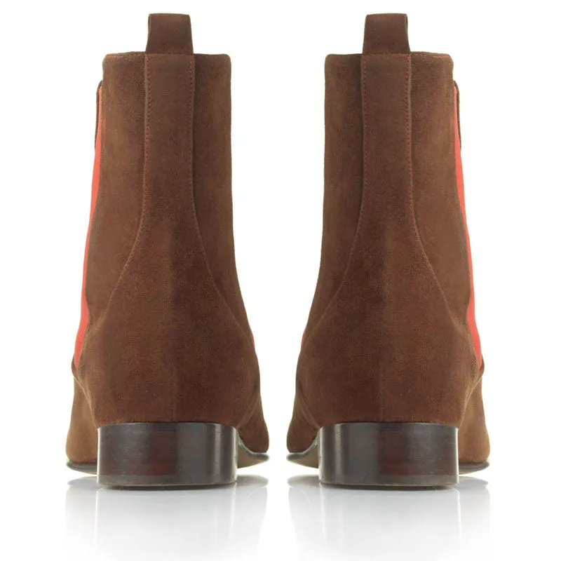 Bégum Paris Amazone cacao boots chelsea élastique 20 mm