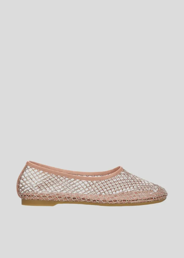 Lola Cruz Ruby ballerines nude 35-42 plat confort