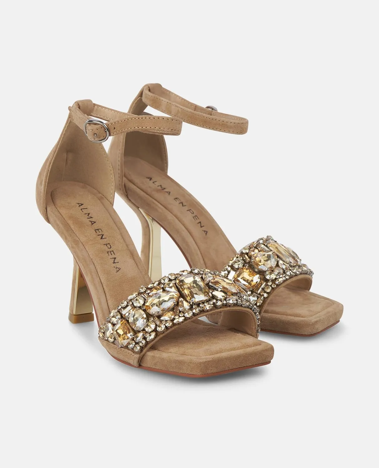 Alma en Pena I250083 sandales talon camel 9 cm