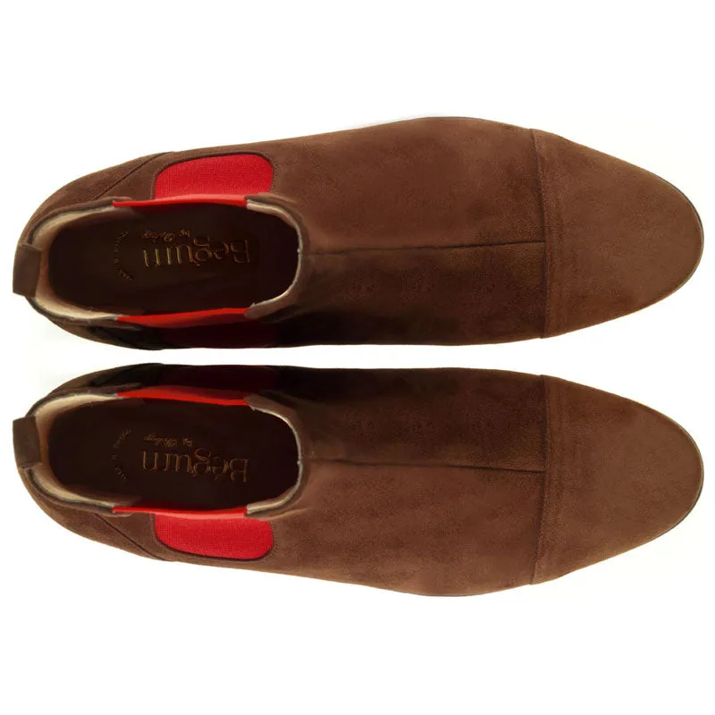 Bégum Paris Amazone cacao boots chelsea élastique 20 mm
