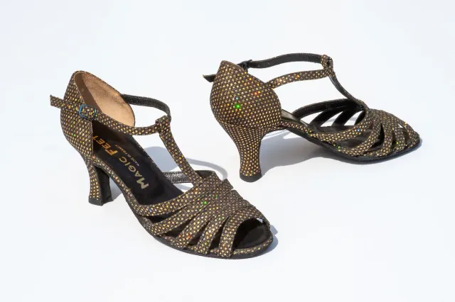 Magic Feet Angela chaussures danse latine cuir