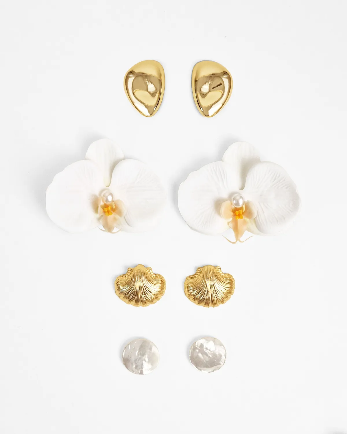 Mi/Mai Lagos Gold mules cuir doré accessoires