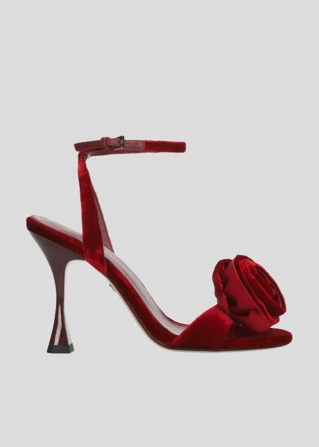 Lola Cruz Fiorella 95 sandales scarlet