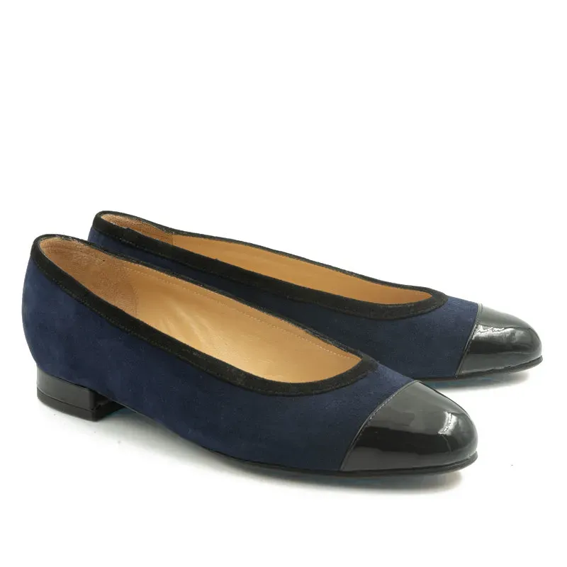 Bégum Paris Gabrielle ballerines verni talon 1,5 cm