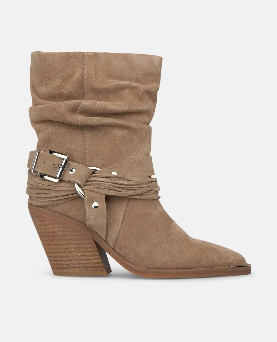 Alma en Pena I260719 bottines ante taupe 8 cm