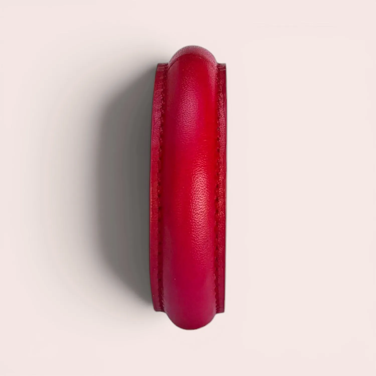 Karine Arabian Jonc bracelet cuir rouge