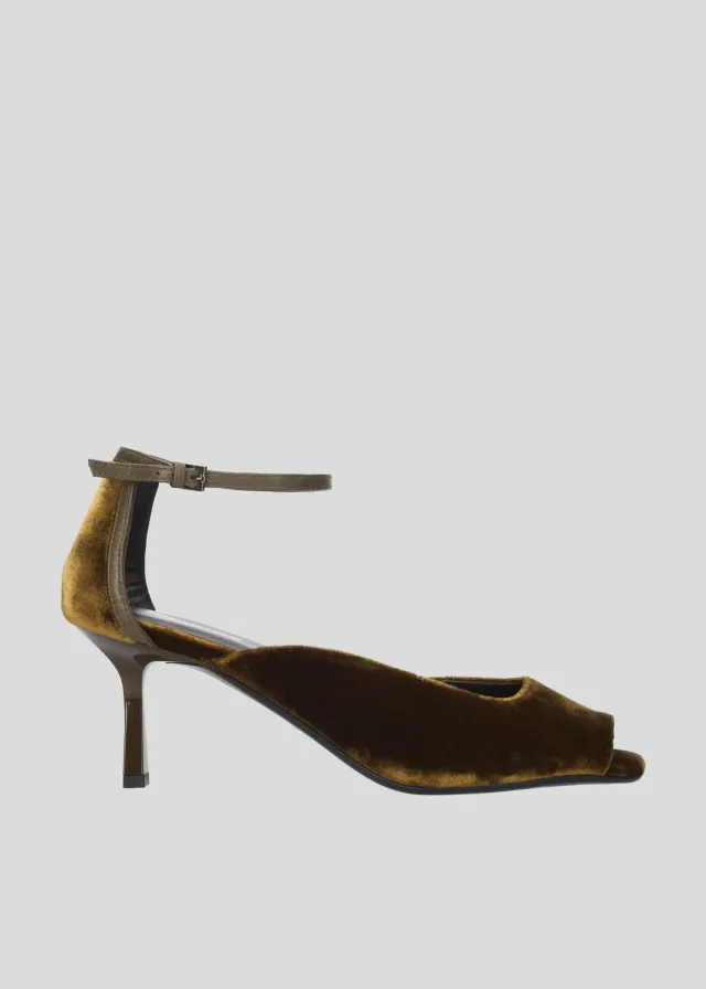 Lola Cruz Qelina Sandals 70 sandales ocre talon 7 cm