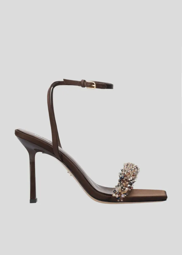 Lola Cruz Martina Sandal 95 Sandales Marron