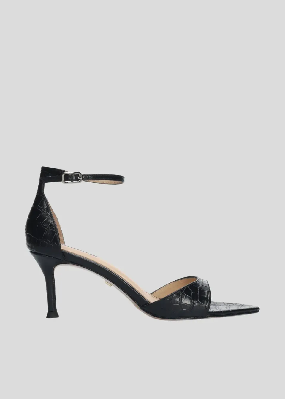 Lola Cruz Scarlett 65 sandales à talon noires